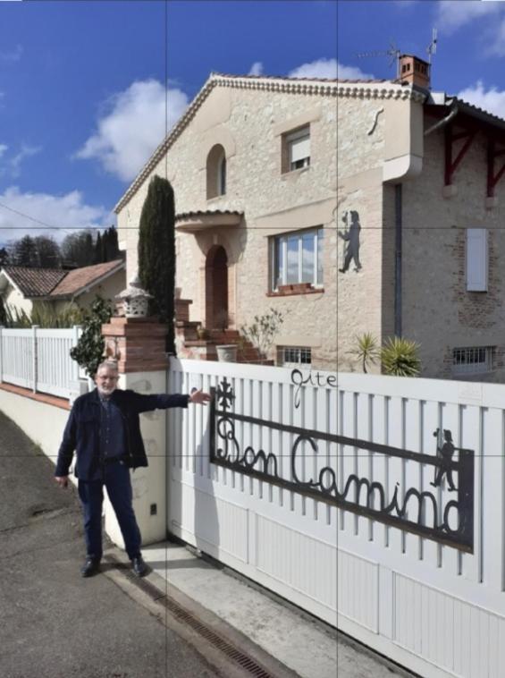 Hotel Bon camino Moissac Exterior foto